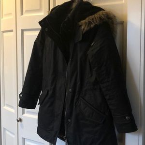 Black parka